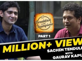 Sachin Interview Part 1 (Breakfast with Champions)