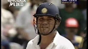 Sachin’s 100- 7th ODI century (Singapore, Vs Pak, 1996)