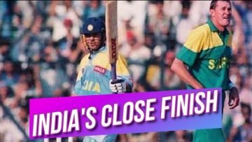 Sachin’s 37 (Hamilton, Vs South Africa, 1995)