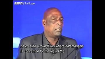 Vivian Richards on Sachin Tendulkar