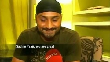 Harbhajan Singh on Sachin Tendulkar