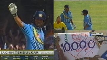 Sachin’s 139- 28th ODI Century (Indore, Vs Australia, 2001)