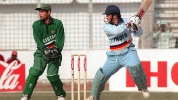 Sachin’s 3-45 and 95 (Dhaka, Vs Pakistan, 1998)