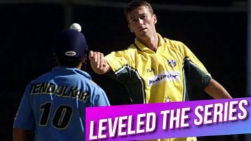 Sachin’s 32 (Pune, Vs Australia, 2001)