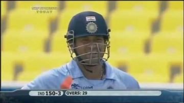 Sachin’s 61 (World Cup 2007 warm-up match Vs Netherlands)