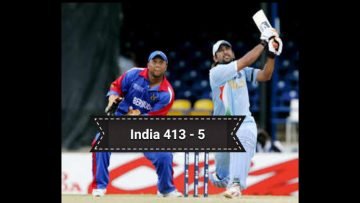 World Cup 2007- Sachin’s 57* (Trinidad, Vs Bermuda, 2007)