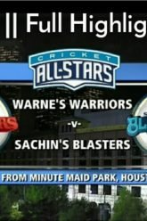 Sachin’s 33 (For Sachin’s Blasters Vs Warne’s Warriors, Houston, 2015)